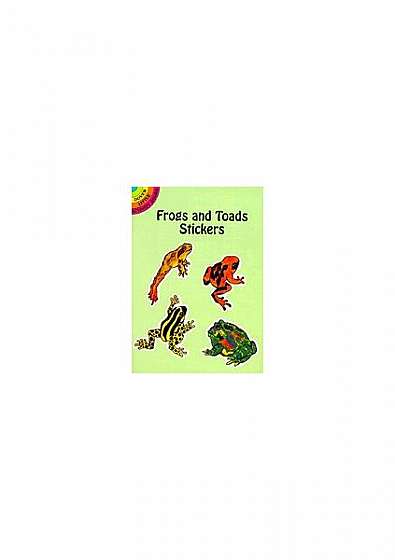 Coperta cărții Frogs and Toads Stickers