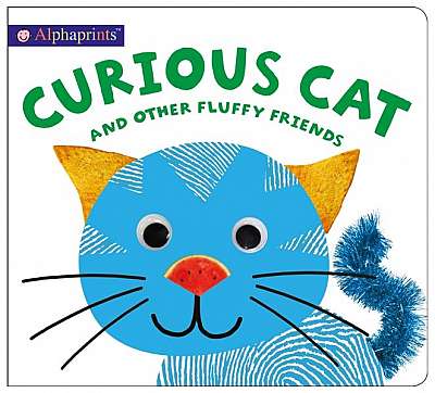 Coperta cărții Alphaprints: Curious Cat and Other Fluffy Friends