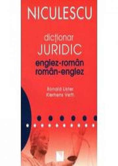 Dictionar juridic englez-roman/roman-englez (Ronald Lister)