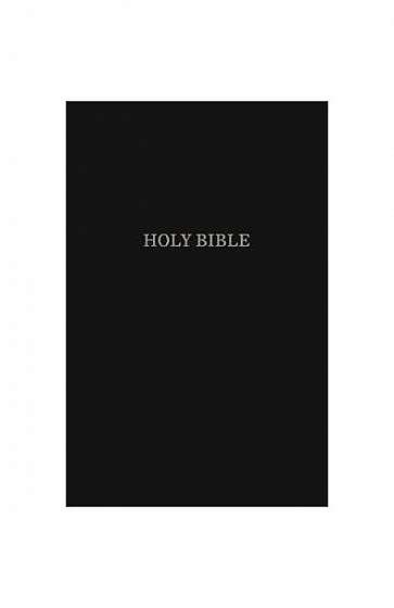 Coperta cărții KJV, Pew Bible, Hardcover, Black, Red Letter Edition