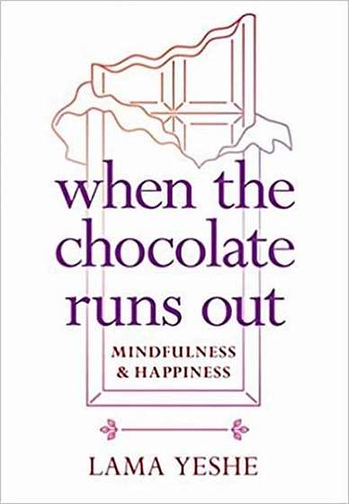 Coperta cărții When the Chocolate Runs Out: Mindfulness & Happiness