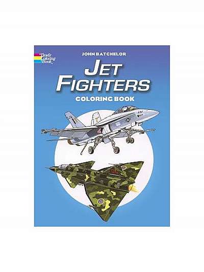 Jet Fighters Coloring Book