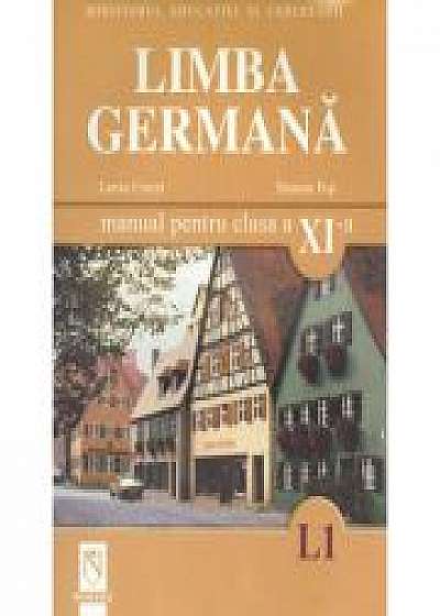 Limba germana (L1). Manual pentru clasa a XI-a (Larisa Cercel)