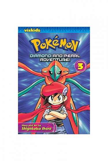 Coperta cărții Pokemon Diamond and Pearl Adventure!, Vol. 3