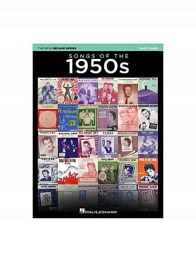 Coperta cărții Songs of the 1950s: The New Decade Series