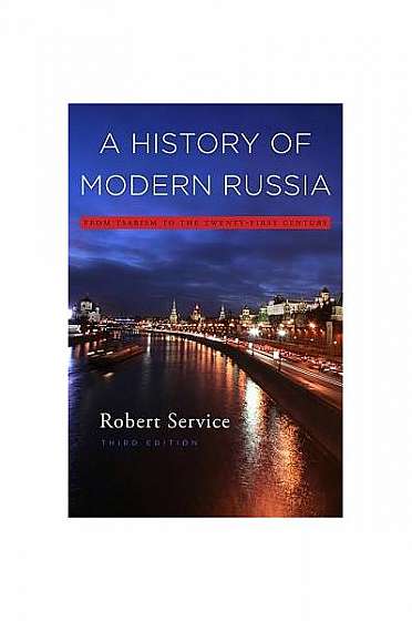 Coperta cărții A History of Modern Russia: From Tsarism to the Twenty-First Century