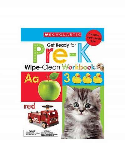 Wipe-Clean Workbooks: Get Ready for Pre-K (Scholastic Early Learners)