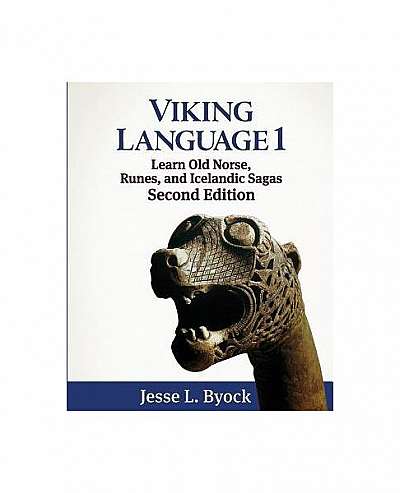 Coperta cărții Viking Language 1: Learn Old Norse, Runes, and Icelandic Sagas