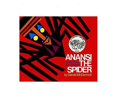 Coperta cărții Anansi the Spider