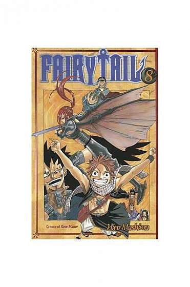 Coperta cărții Fairy Tail V08