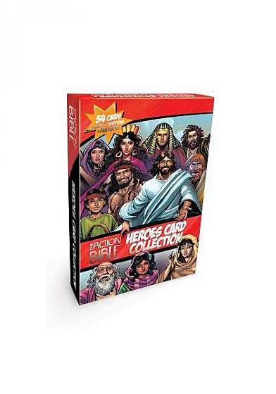 The Action Bible Heroes Card Collection: 54 Cards Filled with Devotions and Fun Facts