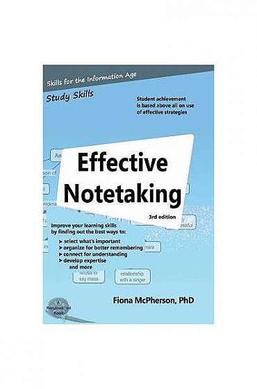 Coperta cărții Effective Notetaking