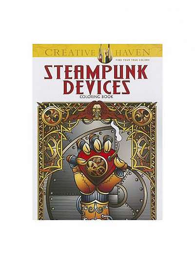 Steampunk Devices Coloring Book