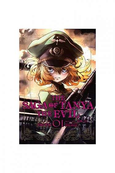 Coperta cărții The Saga of Tanya the Evil, Vol. 1 (Manga)