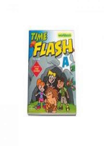 Time Flash Workbook with CD-Rom and Stickers by H. Q. Mitchell - level A
