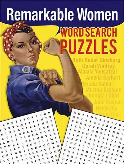 Coperta cărții Remarkable Women Word Search Puzzles