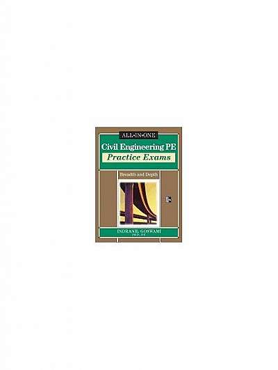 Coperta cărții Civil Engineering PE Practice Exams: Breadth and Depth