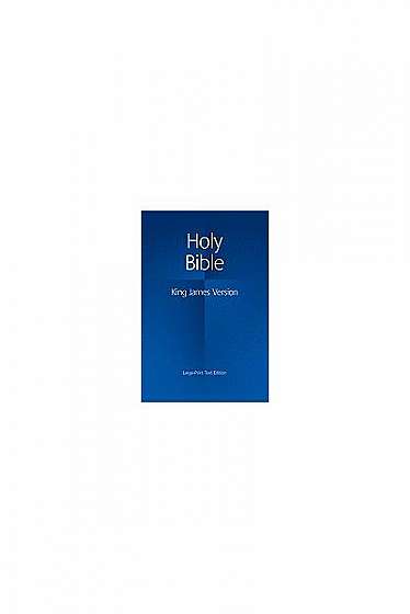 Large Print Text Bible-KJV