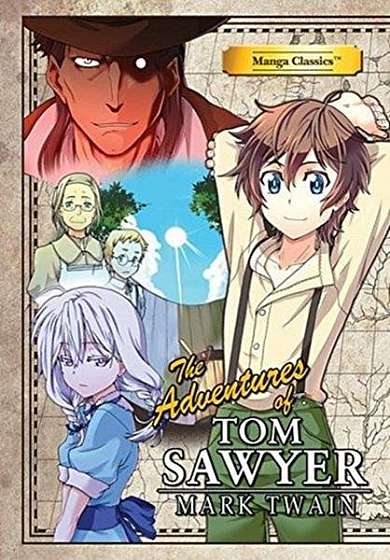 Coperta cărții The Adventures of Tom Sawyer
