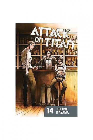 Coperta cărții Attack on Titan, Volume 14