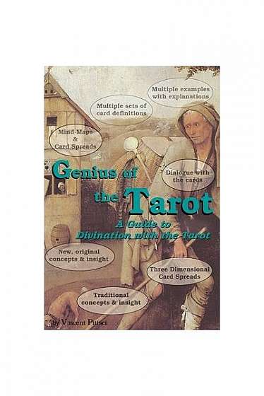 Coperta cărții Genius of the Tarot: A Guide to Divination with the Tarot