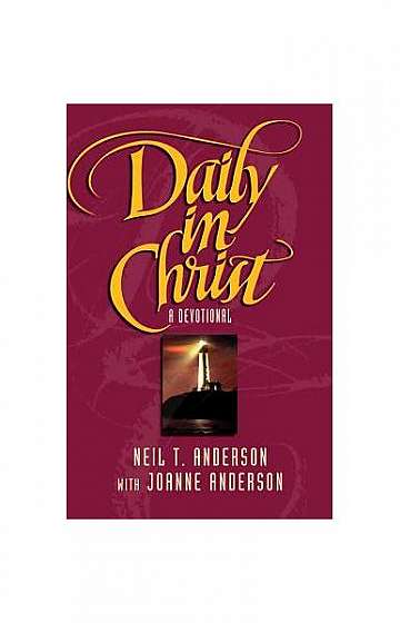 Coperta cărții Daily in Christ: A Devotional