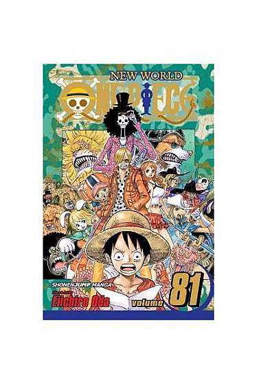 Coperta cărții One Piece, Vol. 81