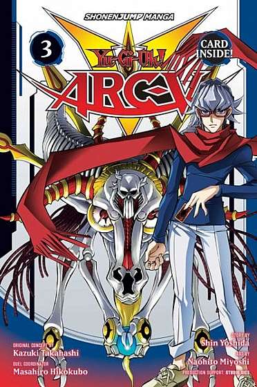 Coperta cărții Yu-GI-Oh! ARC-V, Vol. 3