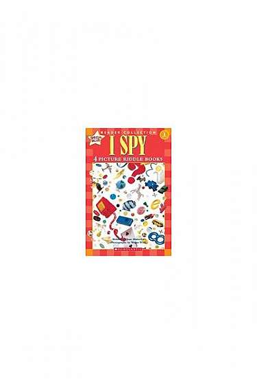 Coperta cărții I Spy: 4 Picture Riddle Books: Level 1