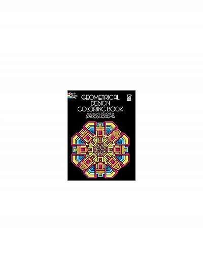 Coperta cărții Geometrical Design Coloring Book