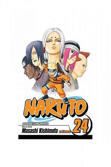 Naruto, Volume 24 [With Exclusive Collectible Stickers]