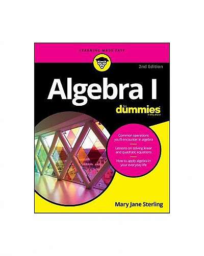Coperta cărții Algebra I for Dummies