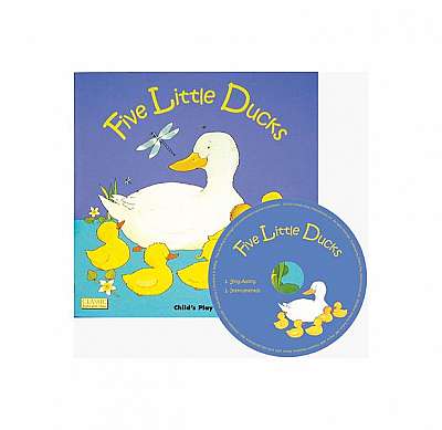 Coperta cărții Five Little Ducks 8x8 W/ CD