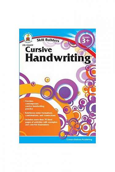 Coperta cărții Cursive Handwriting, Grades 3+