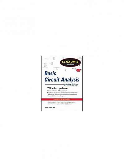 Coperta cărții Schaum's Outline of Basic Circuit Analysis