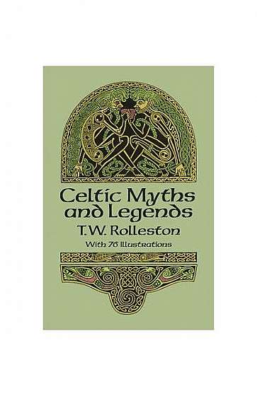 Coperta cărții Celtic Myths and Legends