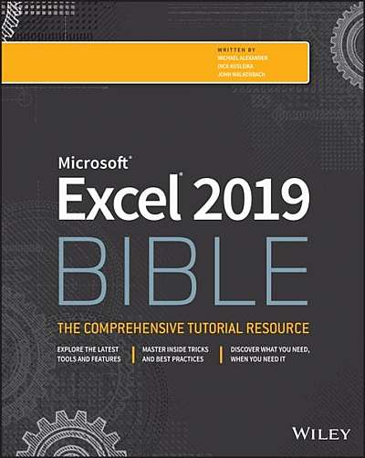 Coperta cărții Excel 2019 Bible
