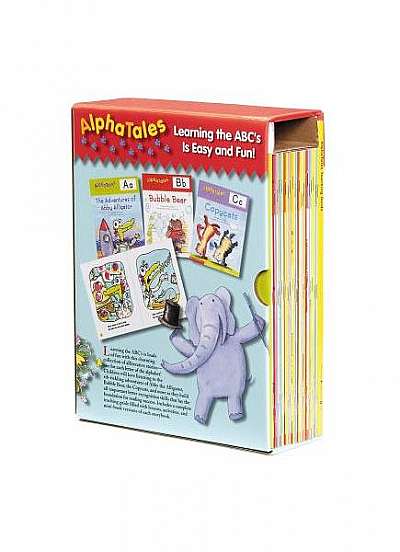 Alphatales Box Set: A Set of 26 Irresistible Animal Storybooks That Build Phonemic Awareness & Teach Each Letter of the Alphabet [With Teacher's Guide