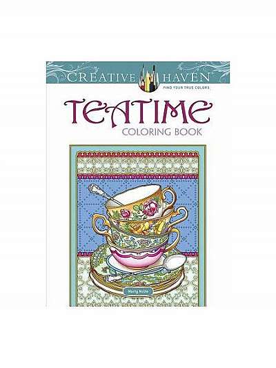 Creative Haven Teatime Coloring Book