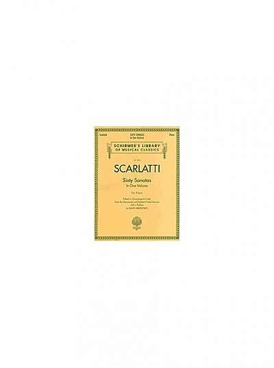 Coperta cărții Scarlatti: Sixty Sonatas in One Volume for Piano