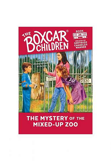 Coperta cărții The Mystery of the Mixed-Up Zoo