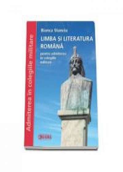 Limba si literatura romana, pentru admiterea in colegiile militare ( Bianca Stanciu )