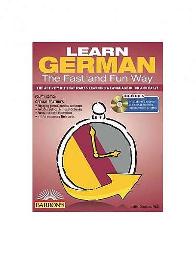 Learn German the Fast and Fun Way [With German-English and MP3]