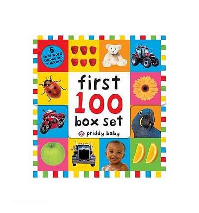 First 100 PB Box Set (5 Books): (First 100 Words; First 100 Animals; First 100 Trucks and Things That Go; First 100 Numbers; First 100 Colors, ABC, Nu