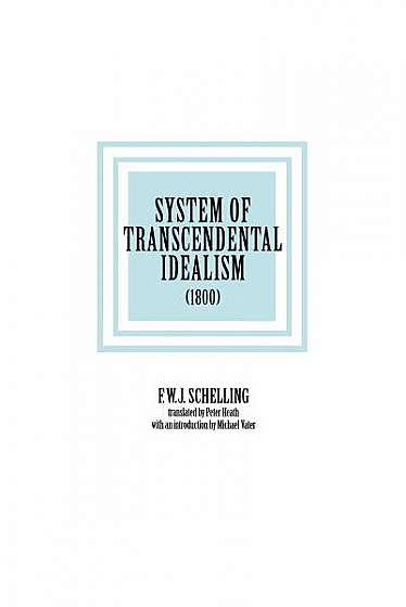 Coperta cărții System of Transcendental Idealism (1800)