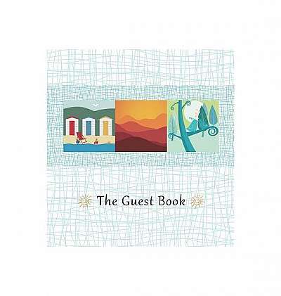 Coperta cărții Guest Book, Comments Book, Visitors Book, Guest Comment Book (Hardback): Vacation Home Guest Book, Beach House Guest Book, House Guest Book