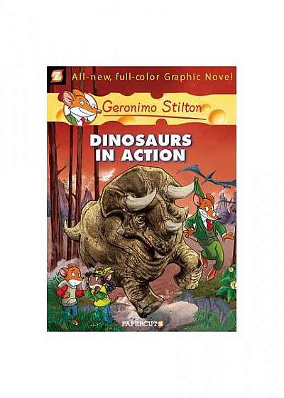 Coperta cărții Dinosaurs in Action