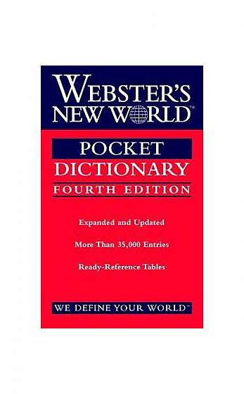 Webster's New World Pocket Dictionary, Fourth Edition