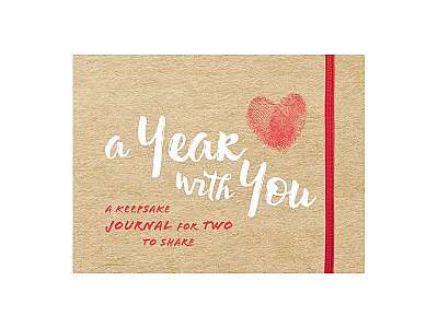 Coperta cărții A Year with You: A Keepsake Journal for Two to Share