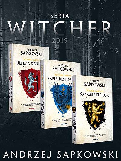 Pachet Witcher - 3 volume